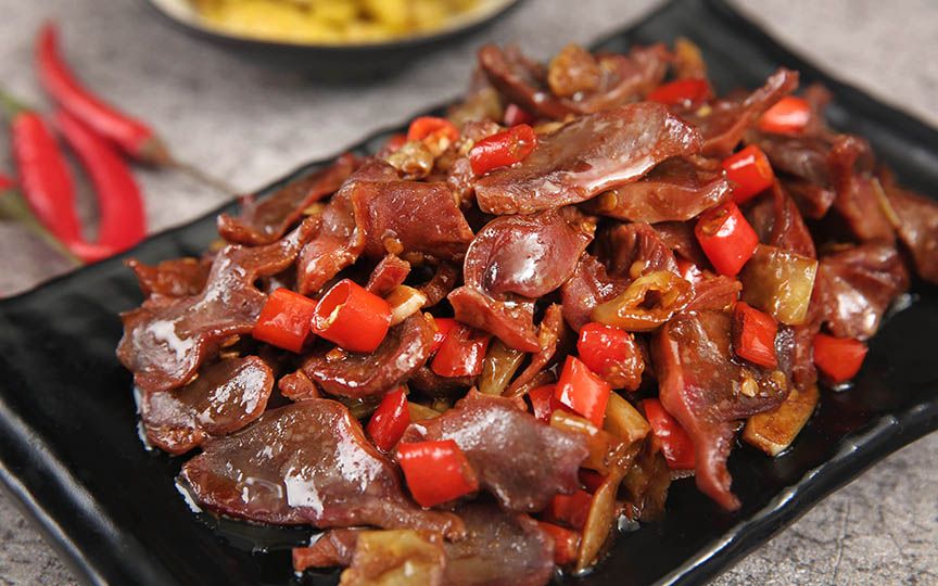 秘制泡椒鸡胗,爽脆入味还下饭