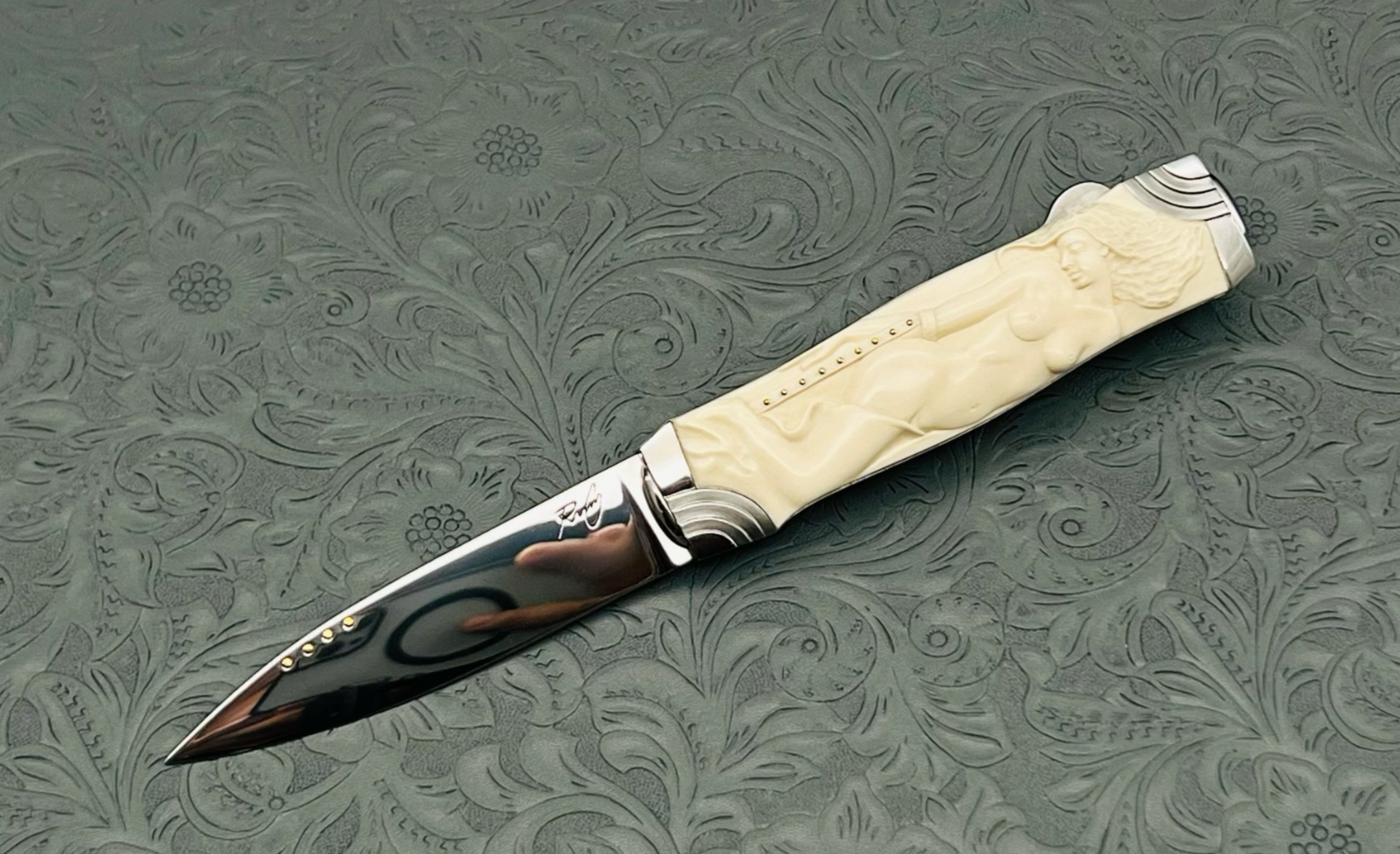 捷克国宝级刀匠乔瑟夫.鲁斯纳克作品!