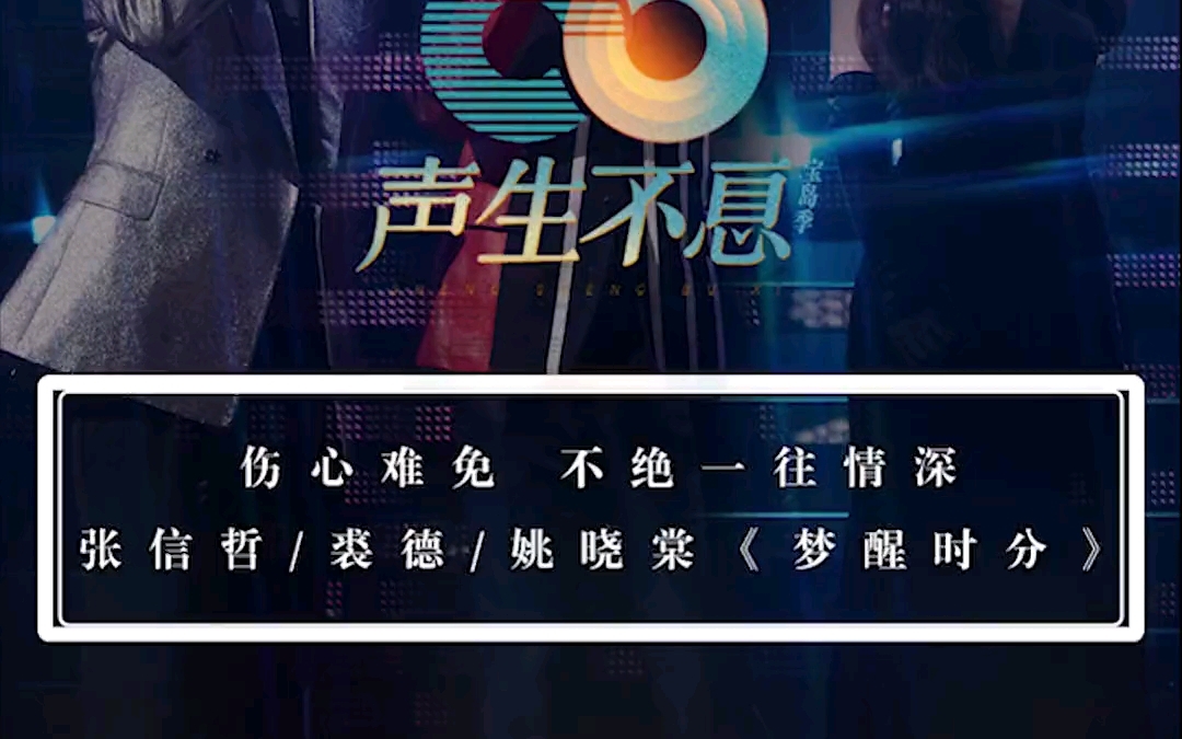 12. 《梦醒时分》好好哭～太适合孤独的夜来听 声生不息宝岛季