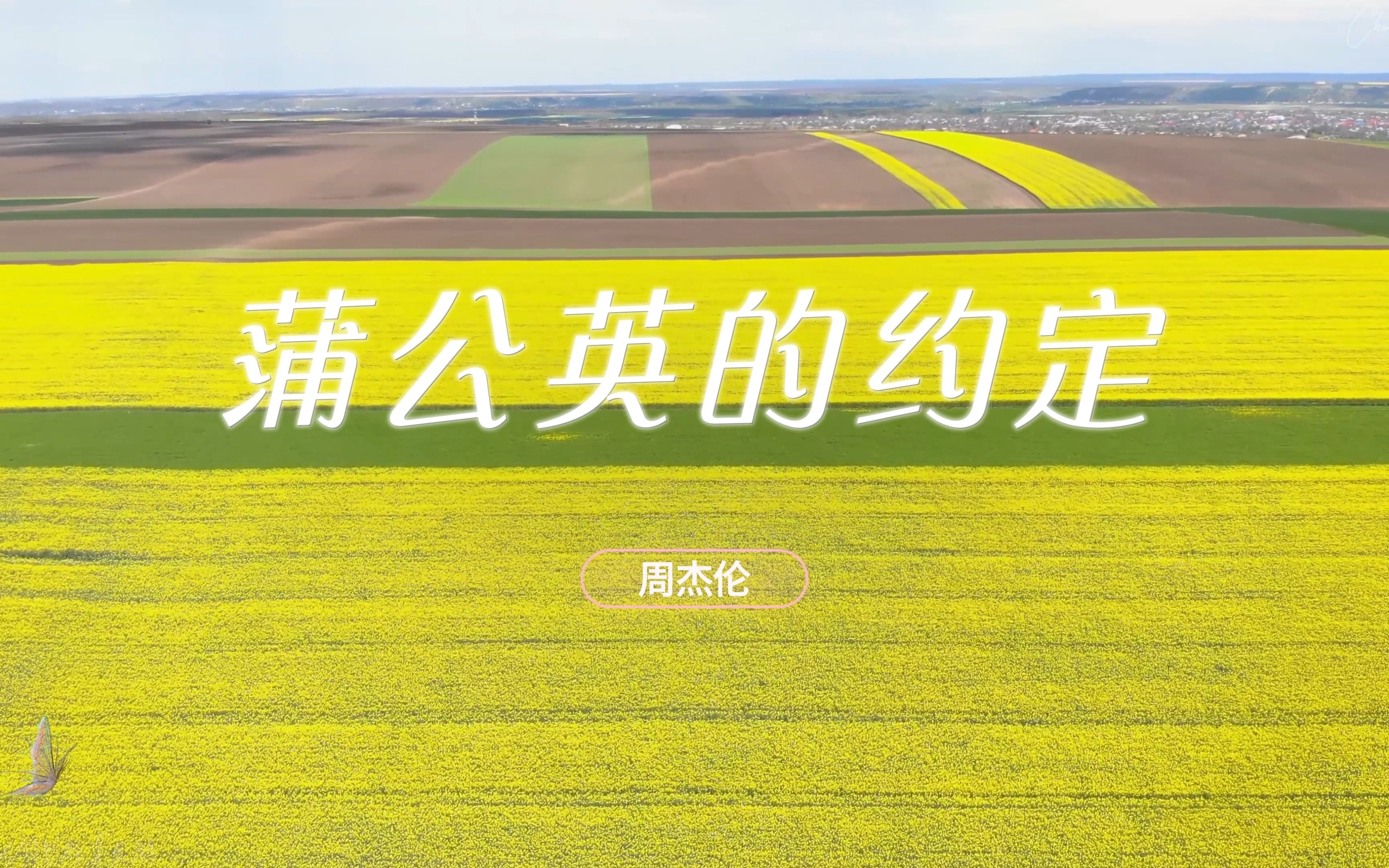 【无损音质】蒲公英的约定-周杰伦 4k mv