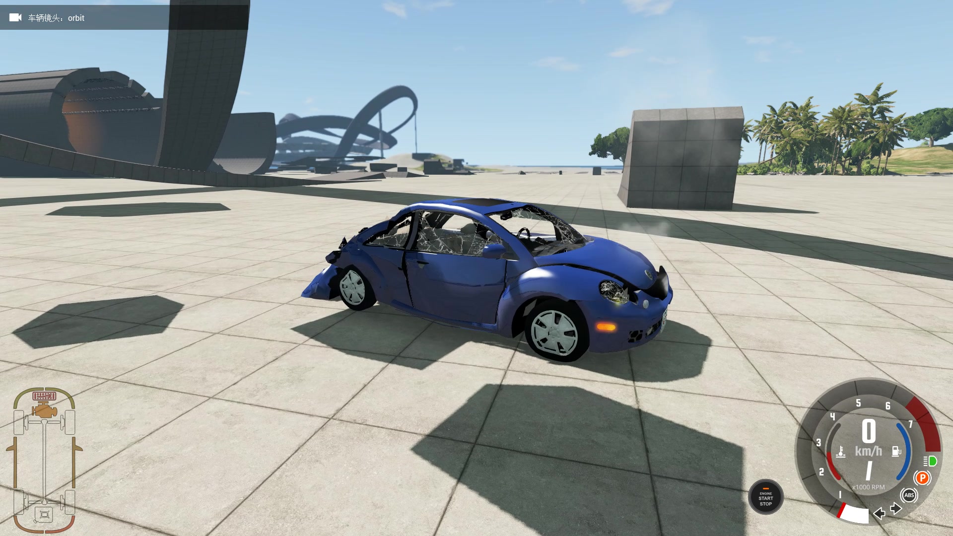 beamng大众甲壳虫mod测试