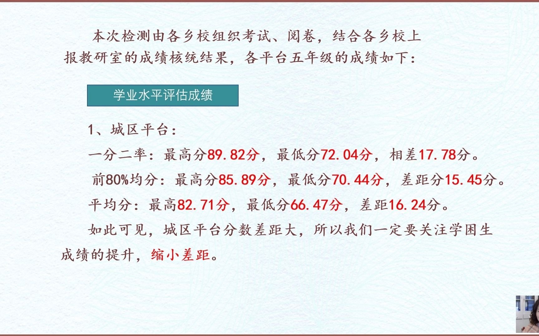 统编版小学语文五年级上册期末质量分析石芳哔哩哔哩bilibili