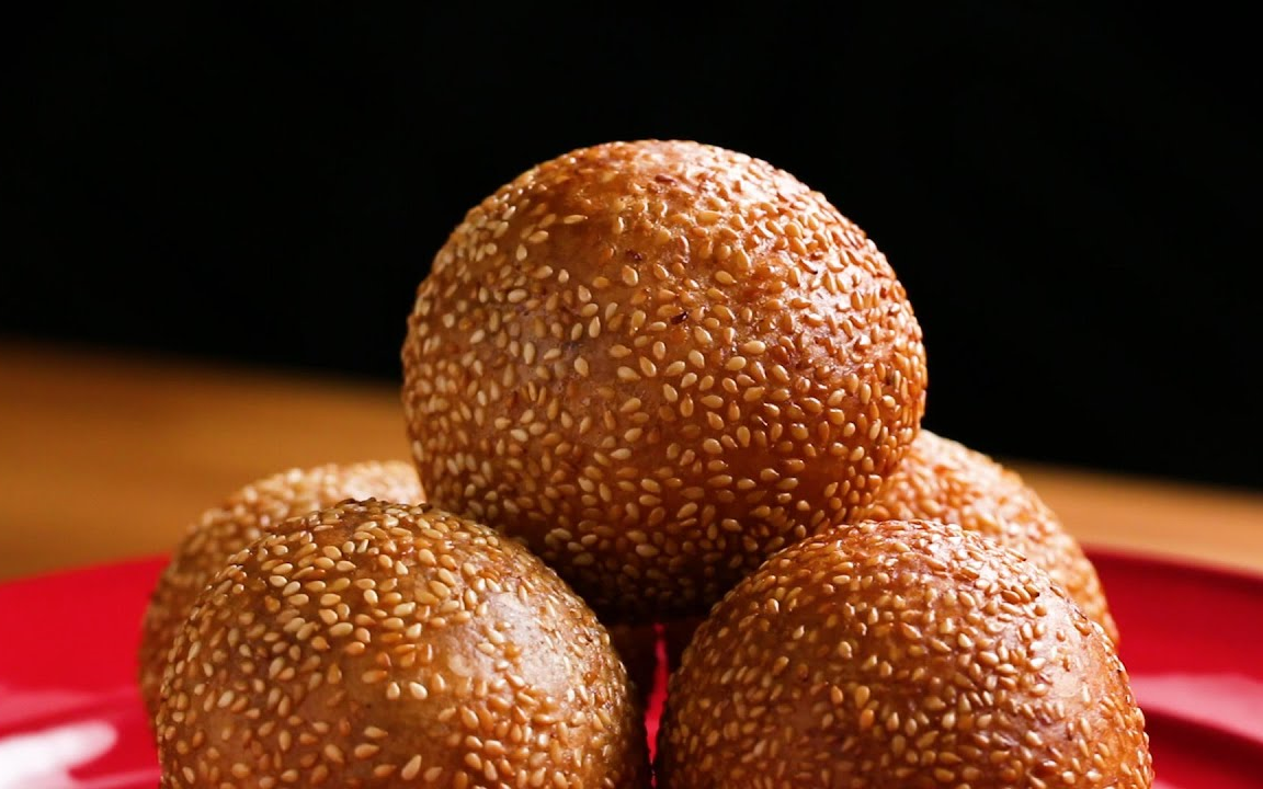 【tasty】人见人爱的红糖炸麻团