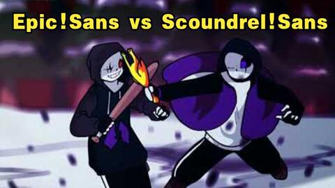 WillD - Cross Sans VS Epic Sans - Undertale AU 💛💀💜 VIDEO