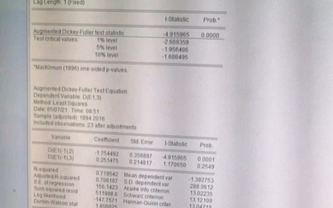 学习记录计量经济学Eviews残差平稳性ADF检验(检验XF之间协整关系)自用哔哩哔哩bilibili