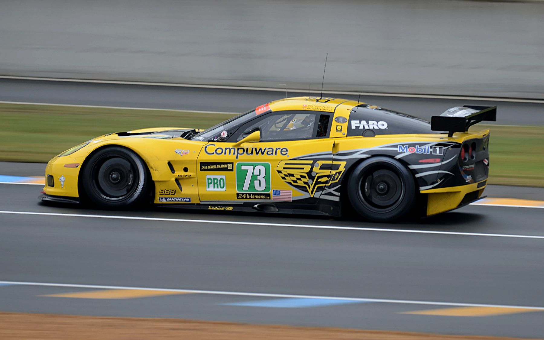 【沉浸式体验】2013 alms corvette racing c6r 亚特兰大之路车载
