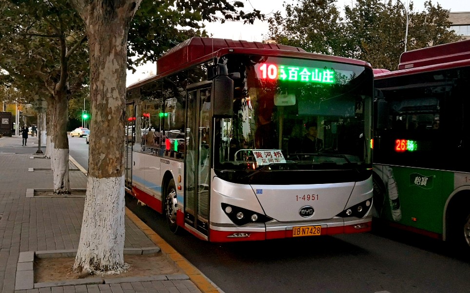 【大连公交pov】早晚高峰小交路 10路加车(百合山庄→黄河桥)_哔哩