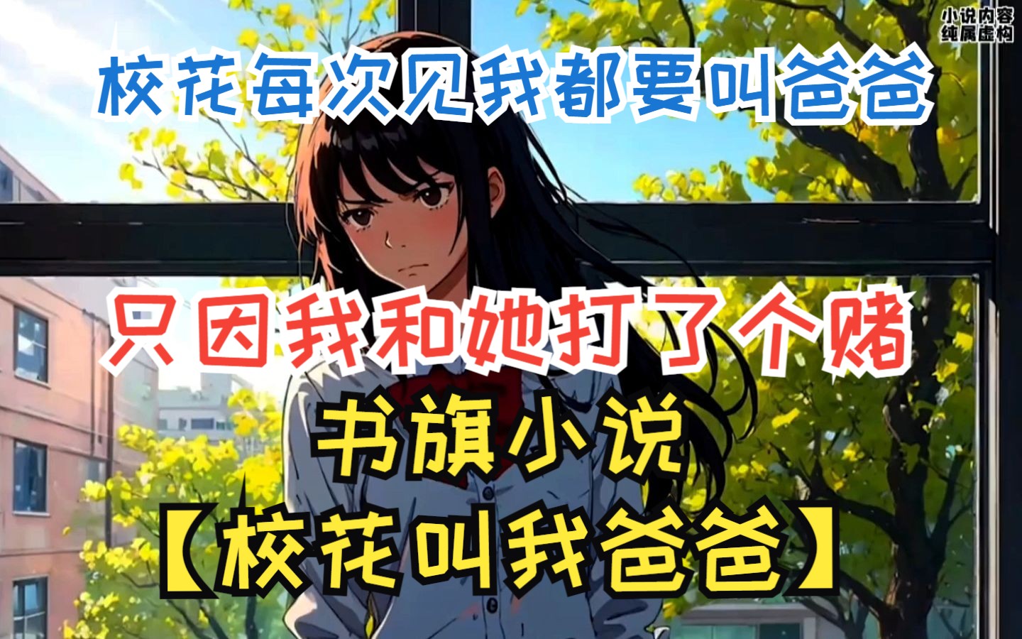 [图]剧场版【校花叫我爸爸】校花每次见我都要叫一声爸爸，只因我和她打了个赌~~~剧情超好看超精彩~~~