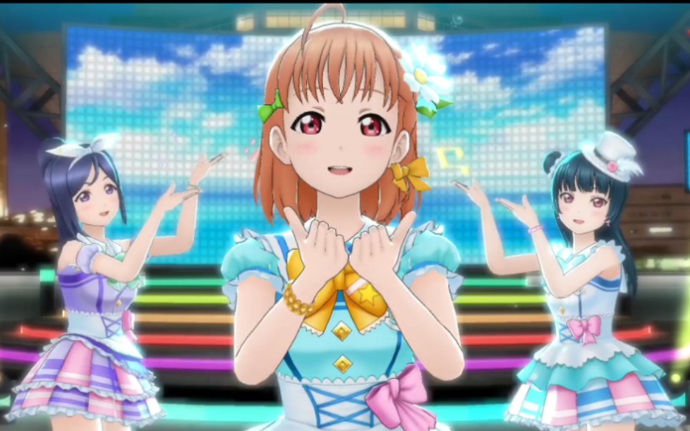 【llas】aqours一单版虹色的热情