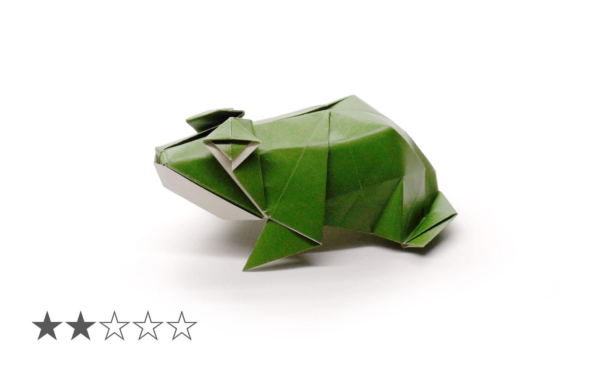 [图]【折纸】青蛙 Origami Frog (Hiroaki Kobayashi)