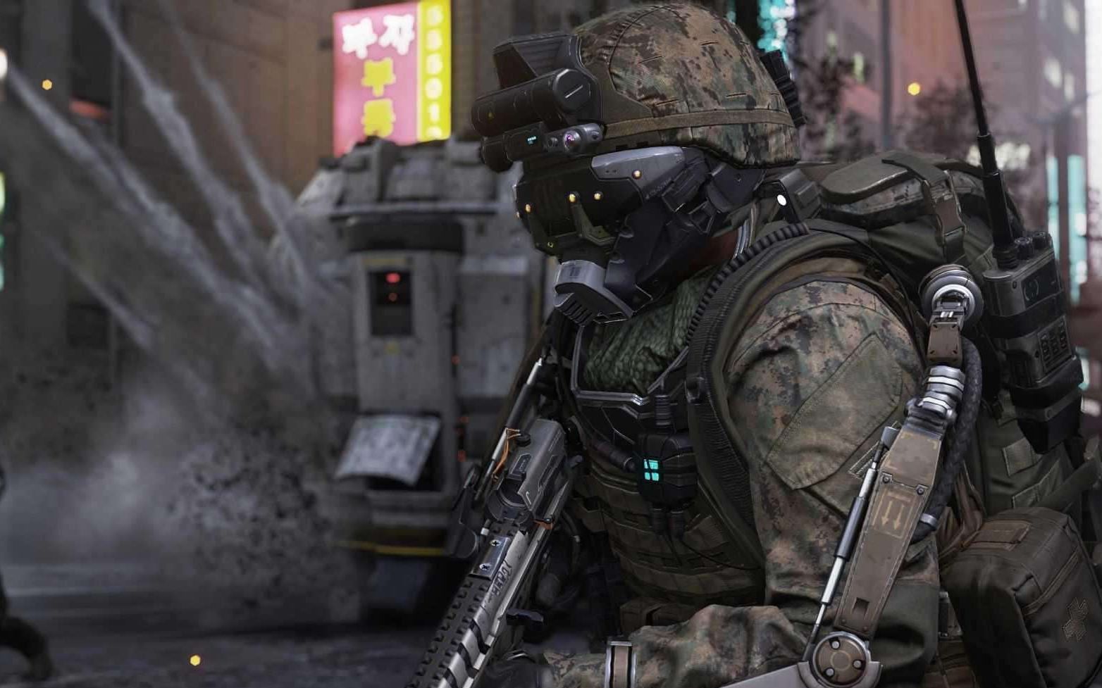 使命召唤11高级战争最高画质体验gtx1660ti