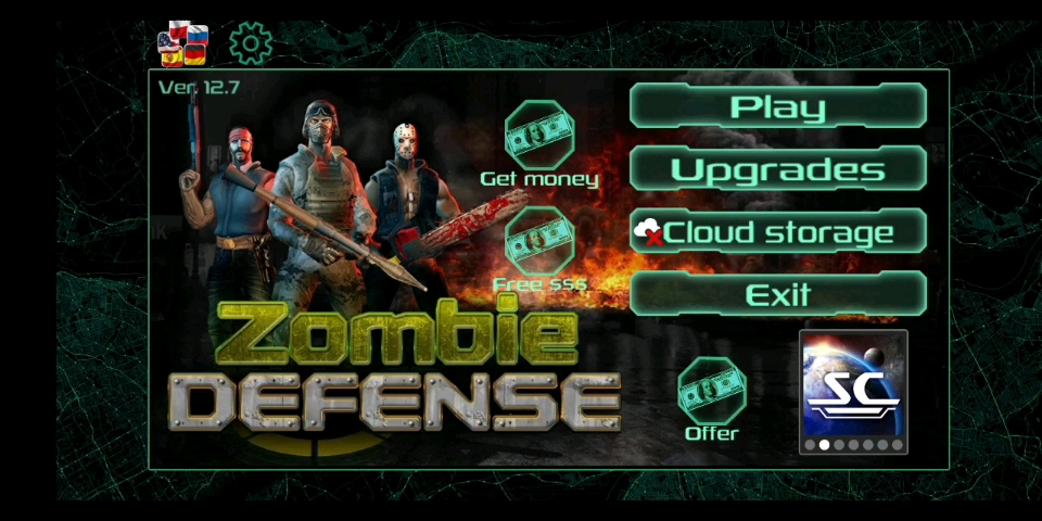 小游戏试玩,僵尸防御(zombie defence)试玩