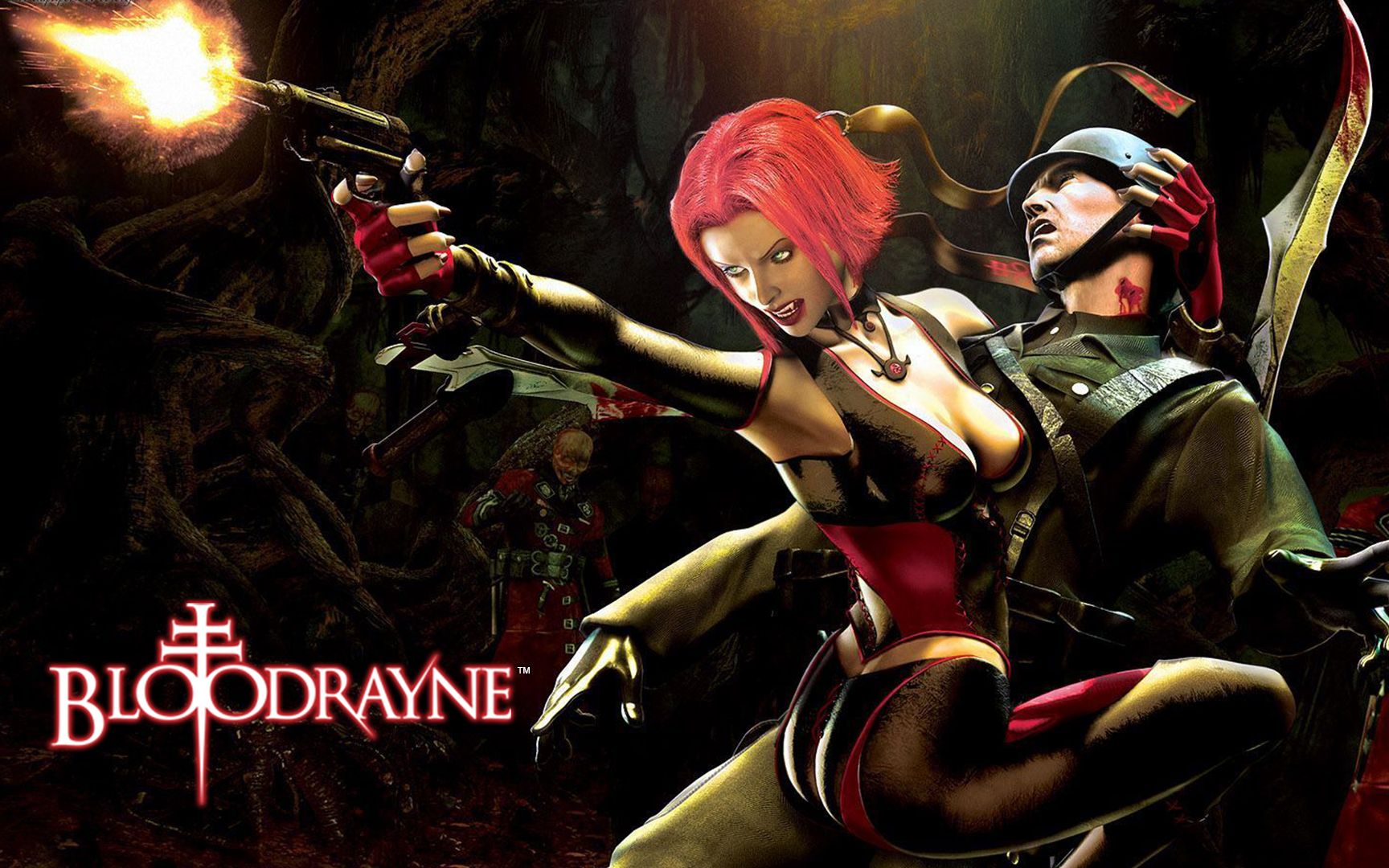 《吸血莱恩(bloodrayne)》(2003)通关视频_攻略