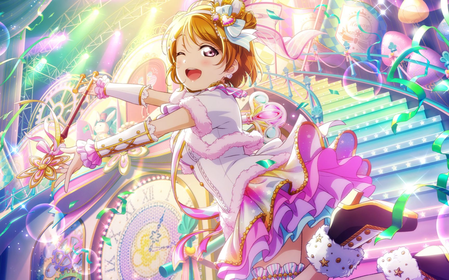 llas小泉花阳羁绊剧情