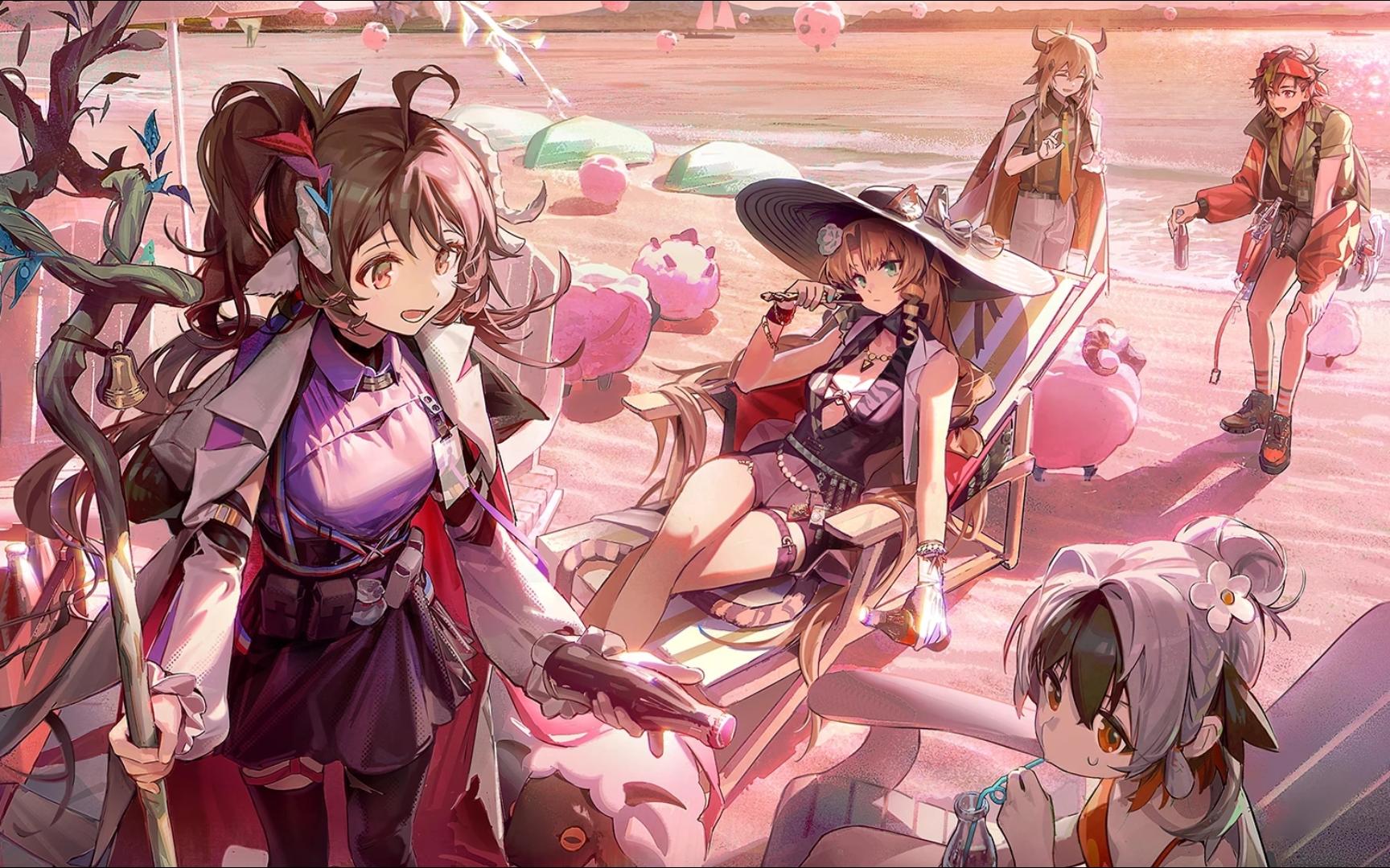 【明日方舟】翻修中沙滩全任务挂机流