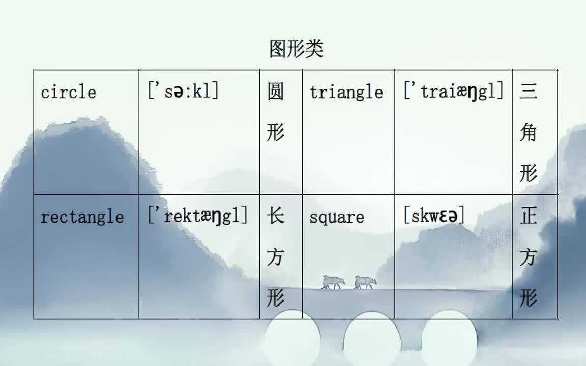 8. 图形类单词哔哩哔哩bilibili