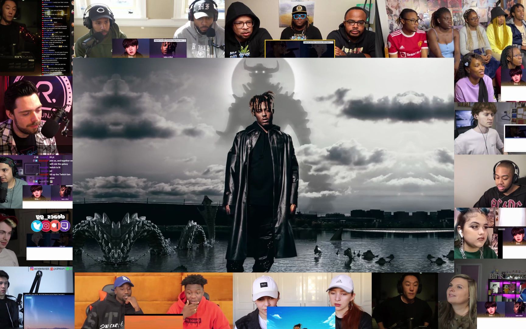 [图]【211210】Juice WRLD - Girl Of My Dreams (with Suga from BTS)REACTIONS MASHUP