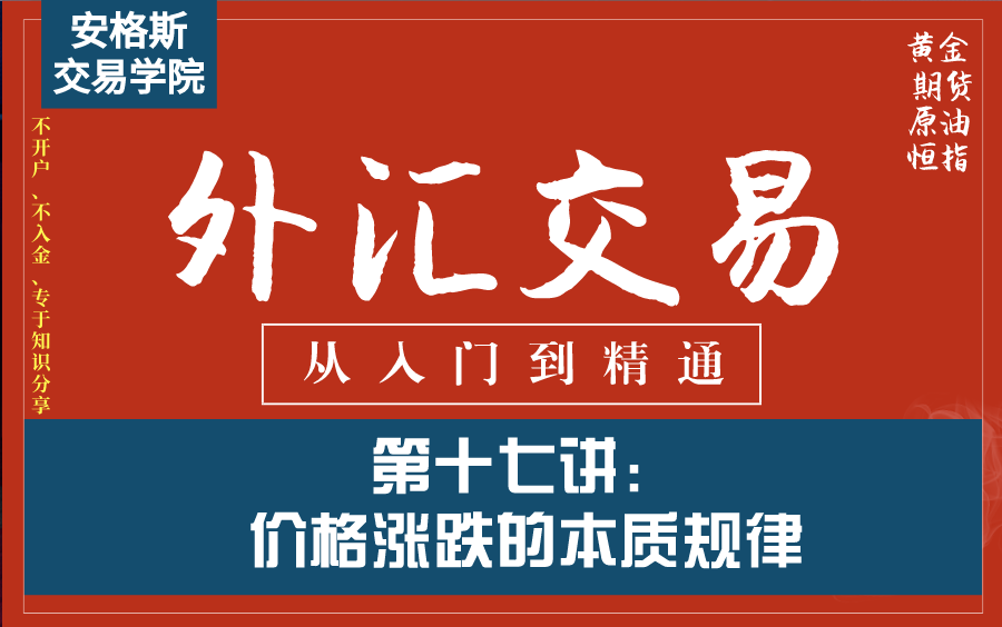 外汇交易基础知识入门课17:价格涨跌的本质规律(从入门到精通——全集必看)哔哩哔哩bilibili