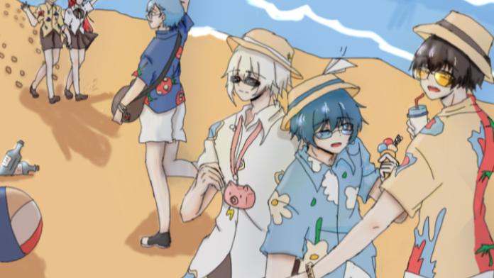 【阴阳怪气/手书】summer boy