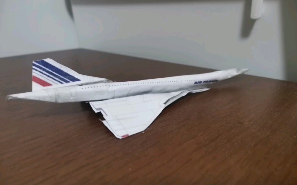 协和客机纸模