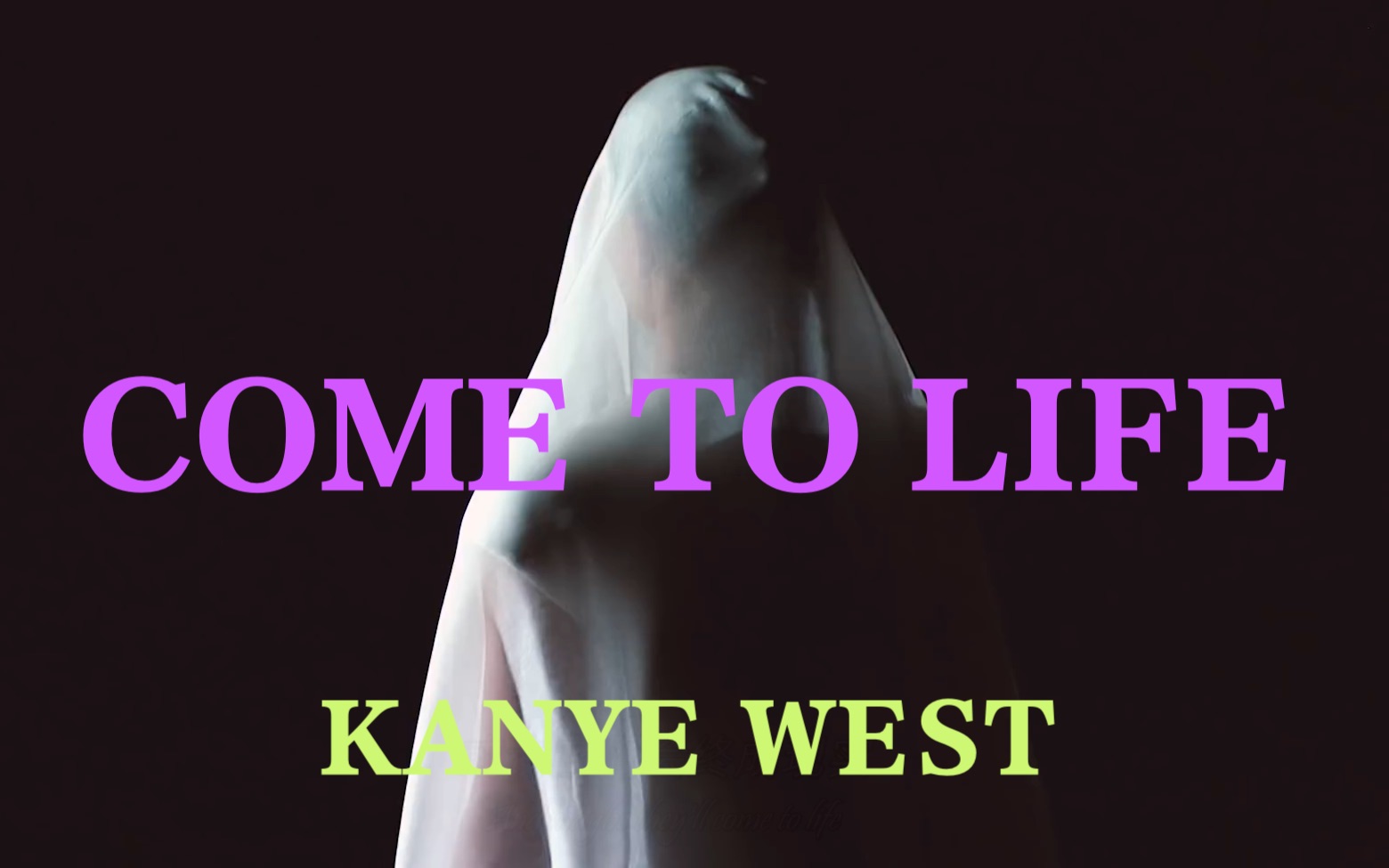 [图]KANYE WEST - 「COME TO LIFE」｜ 官方 M/V