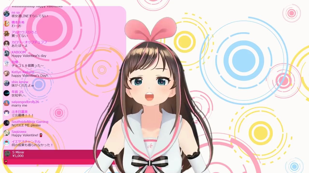 绊爱官方漏搬的 2018年2月14日【绊爱直播回放】【live】情人节直播!