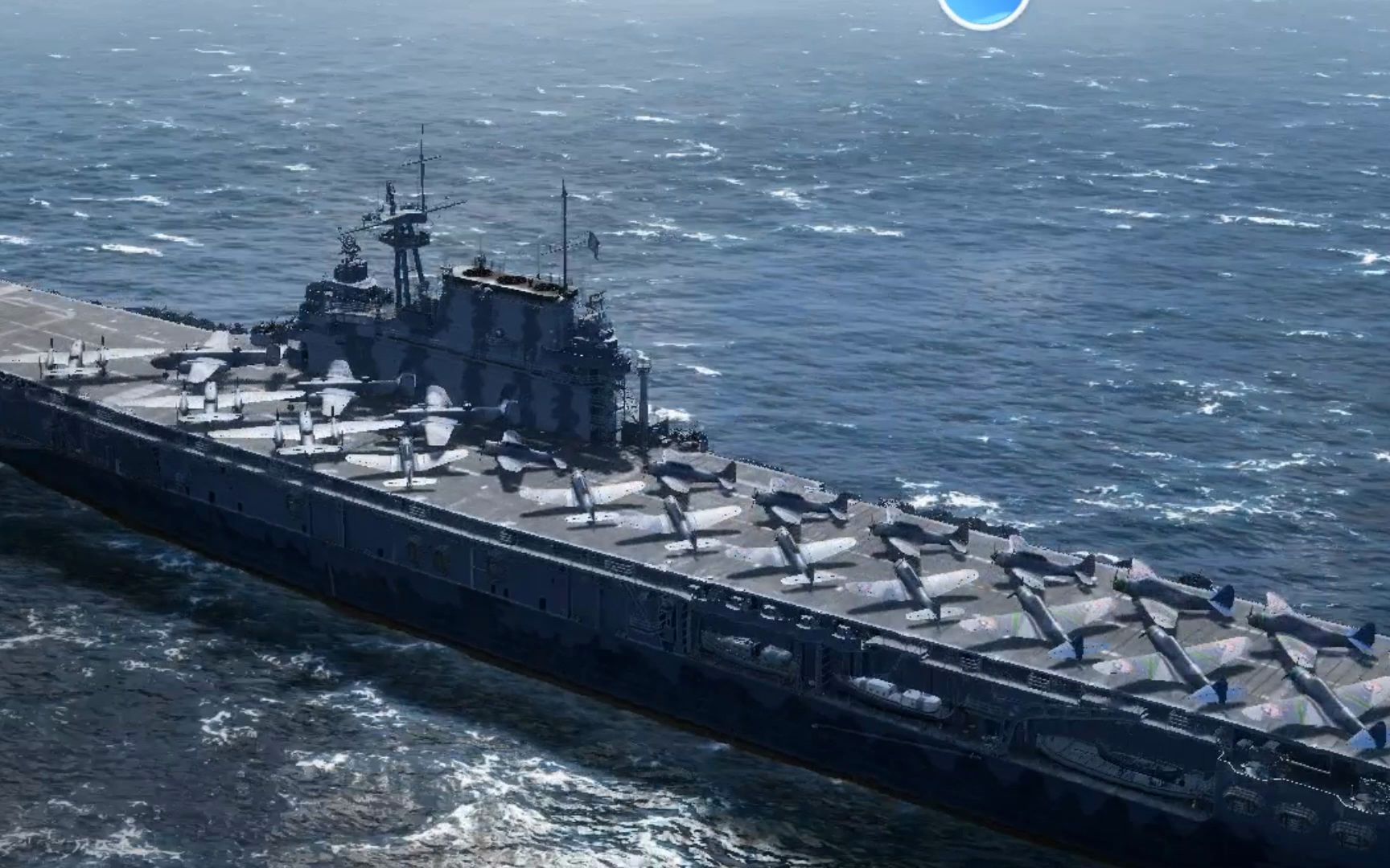 约克城级航母-纸模型-纯手工