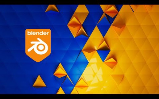 blender geometry nodes仿c4d mograph三角切换效果