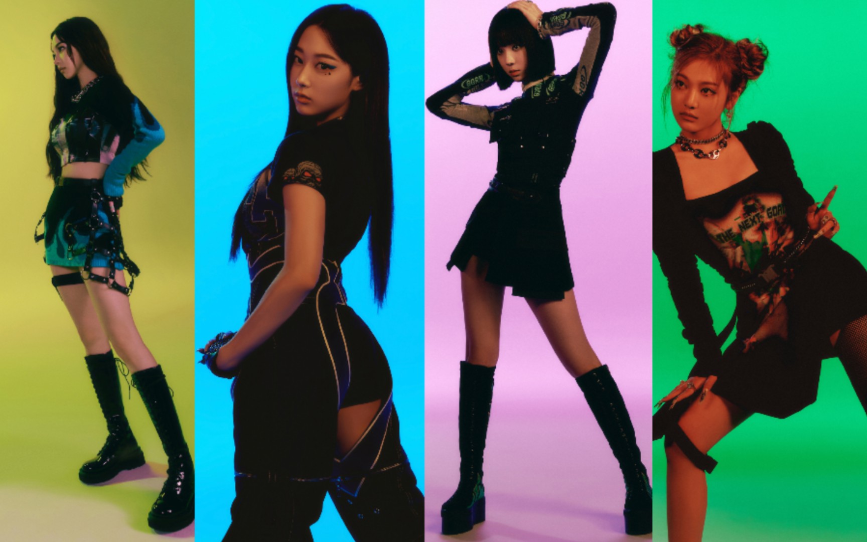 这团身材真tm的绝 胸 比例 腿 肩颈线条【aespa】_哔哩哔哩_bilibili