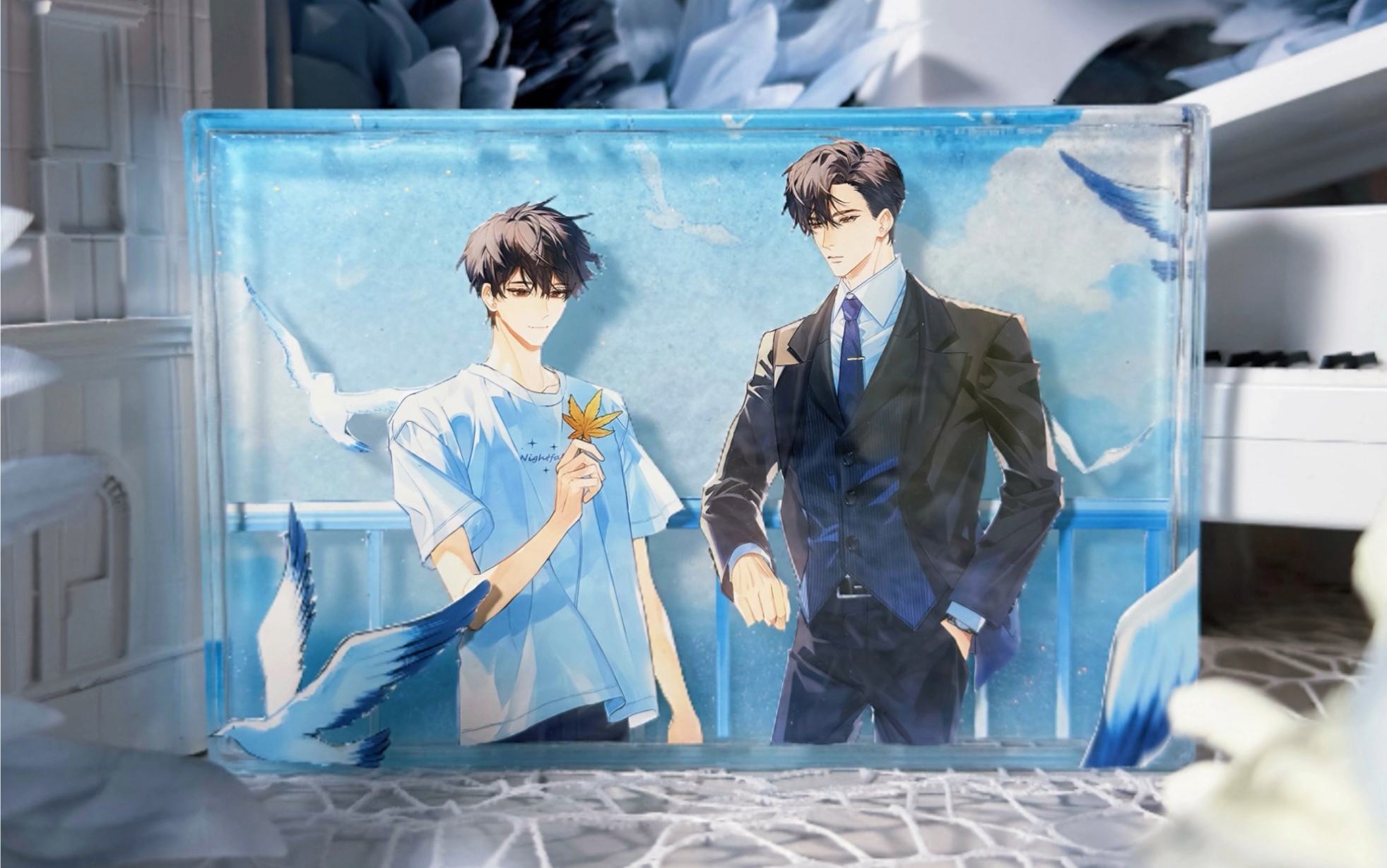 自制不用覆板的立体流沙摆件 飞鸥不下篇