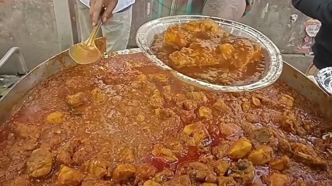 比成吉思鸡还便宜的七彩鸡肉，甚至提供外卖服务