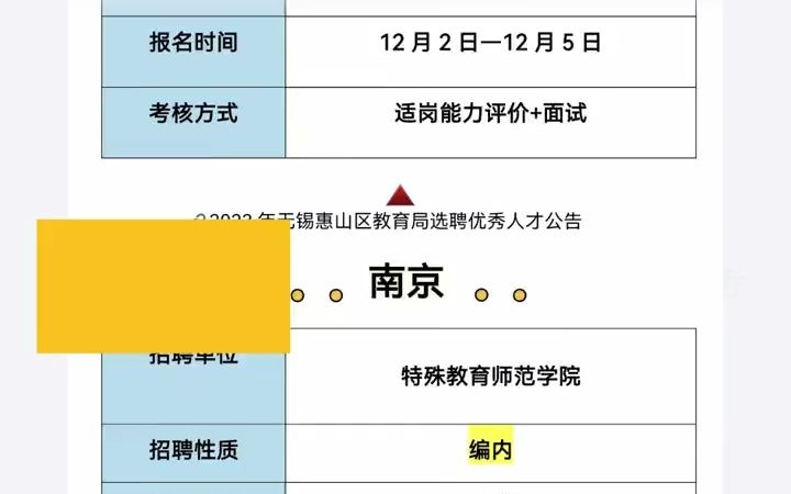 【2023江苏省考】2022年江苏事业单位编制内招聘今日汇总,扬州、南京、无锡有新岗位咯哔哩哔哩bilibili