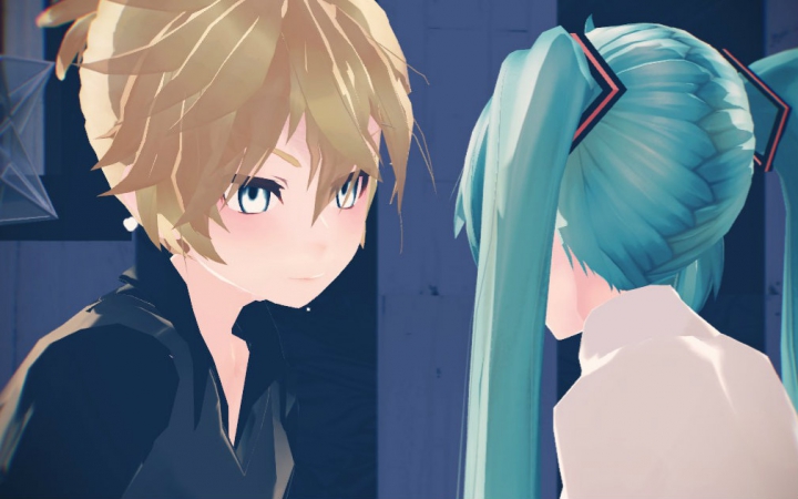 [图]【MMD】Let me know【Miku＆Len】