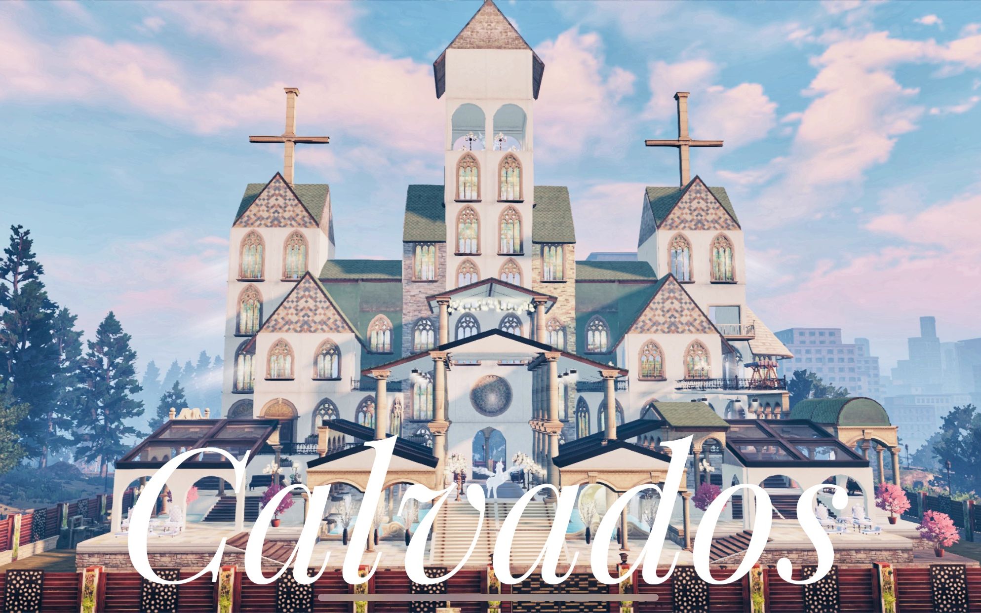 calvados明日之后双人建筑爱与阳光与苹果白兰地