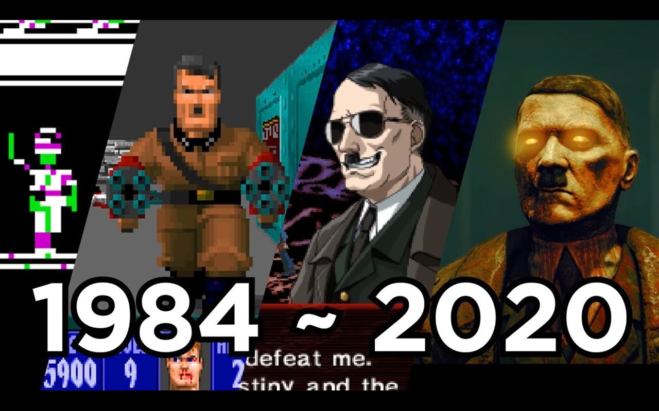 【进化史】阿道夫ⷥ𘌧‰𙥋’ 游戏形象 Hitler 25 Games 1984  2020哔哩哔哩bilibili