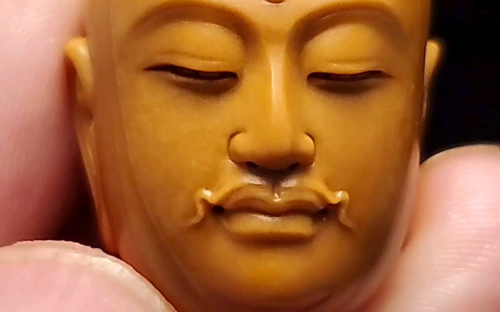 静思佛,开脸造像非常完美