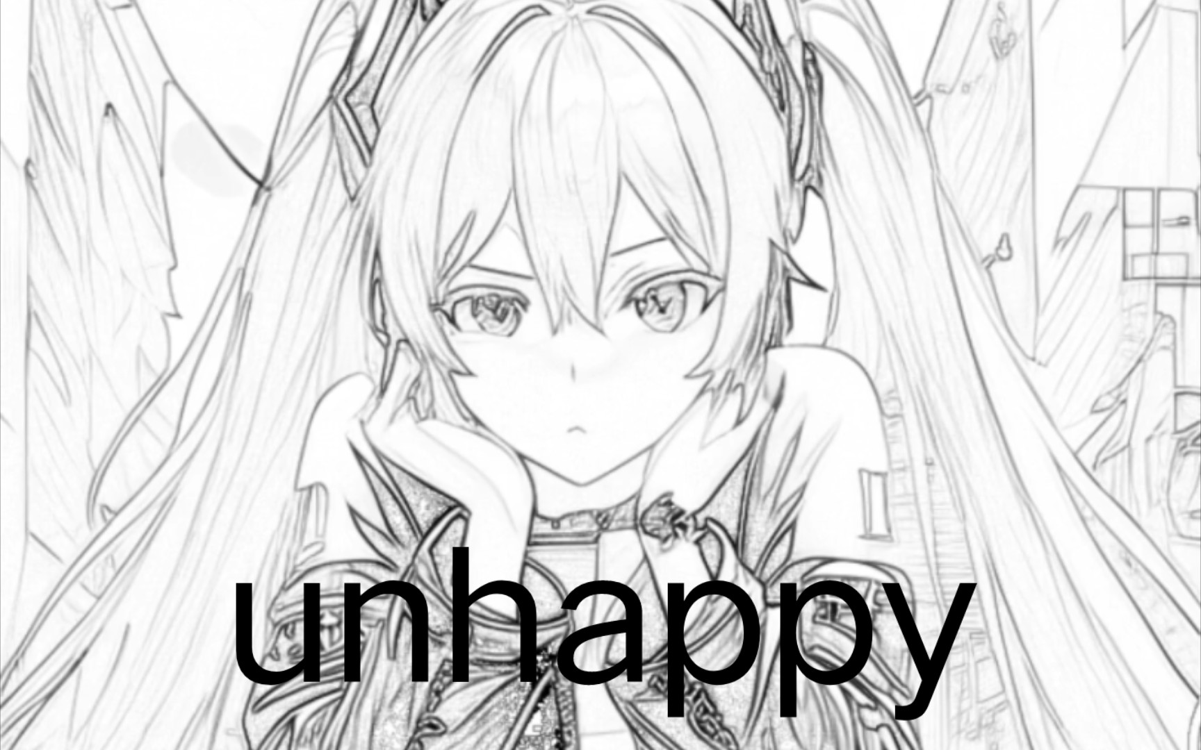 unhappy(unhappy的比较级和最高级)