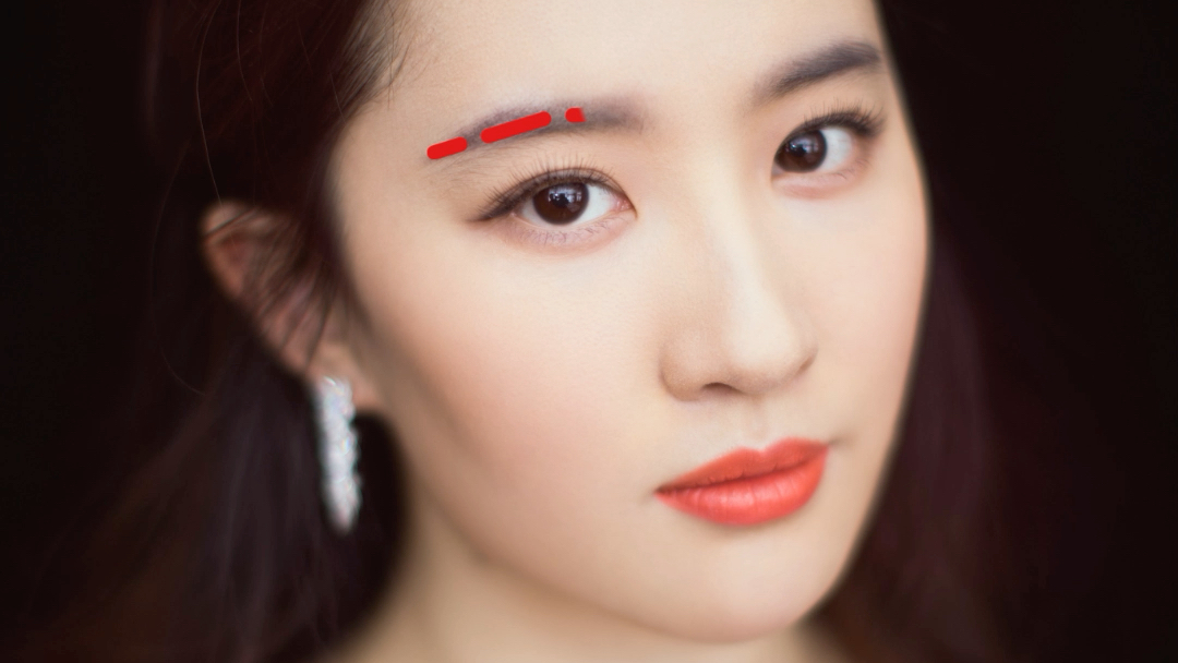 敢露额头的都是大美女