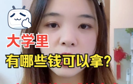 大学里有哪些钱可以拿?有的奖项刚入学就能申请!哔哩哔哩bilibili