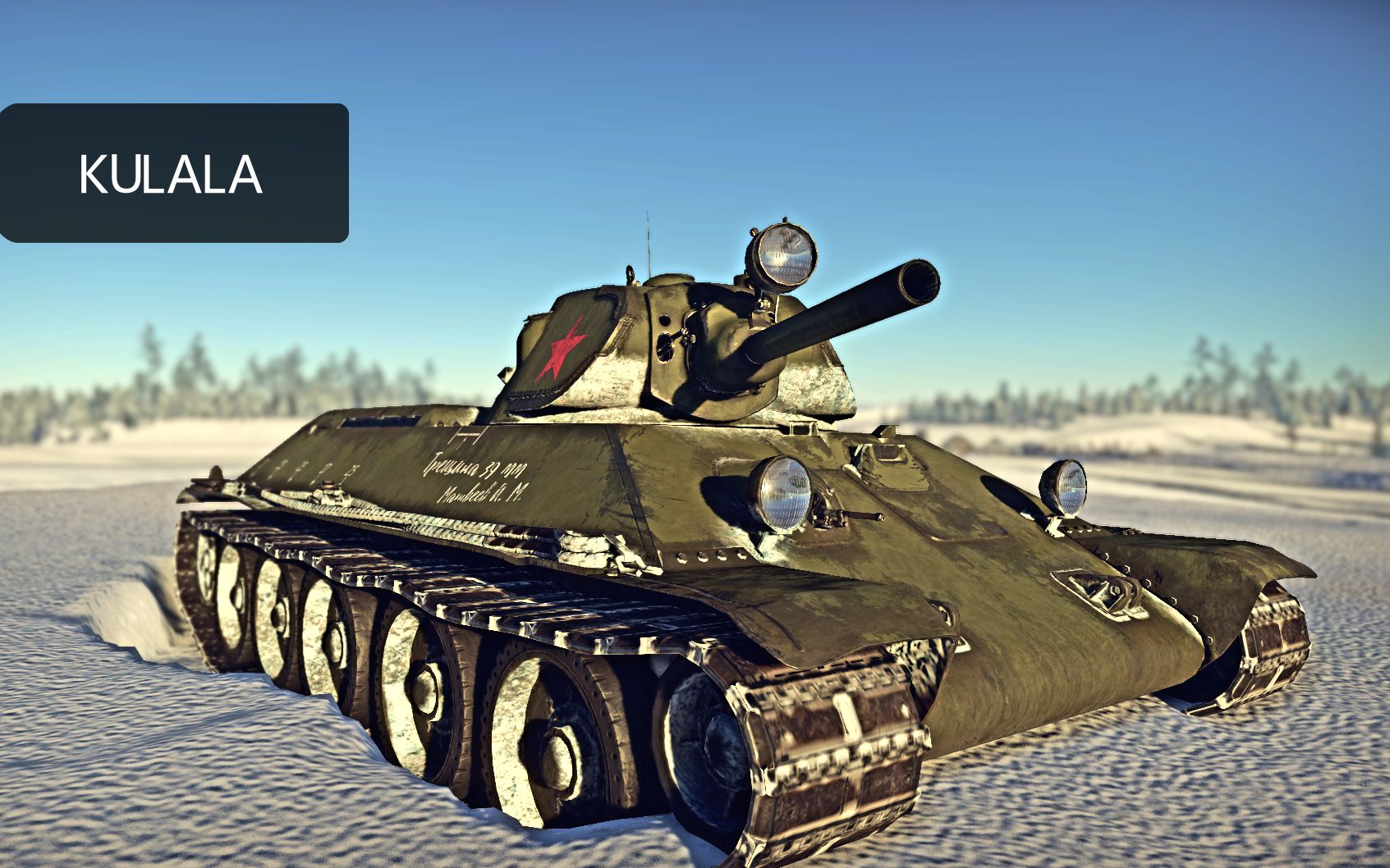 【战争雷霆】"超稀有的t-34原型车,传奇的诞生!"a-34坦克简评&实战