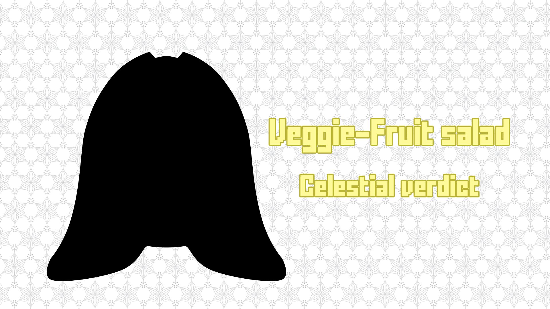 VeggieFruit salad  Celestial verdict哔哩哔哩bilibili