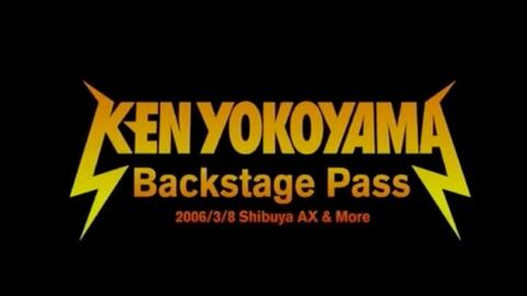 Ken Yokoyama 」BACKSTAGE PASS 2006 Live_哔哩哔哩_bilibili