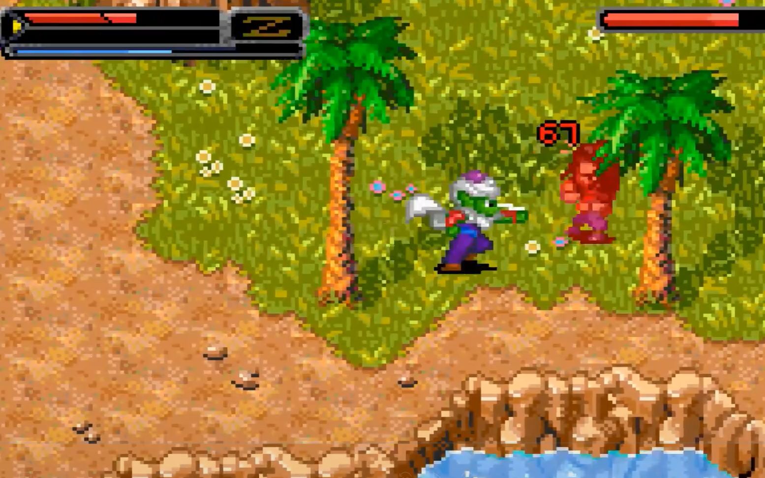 【gba悟空的遗产2】第七期 神比克vs人造人17号 &被吸收的17号