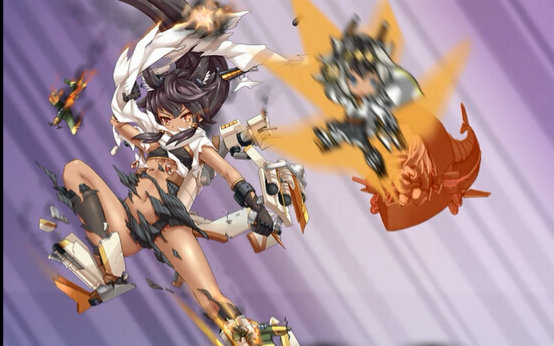 【战舰少女r】测试动画-黑背豺