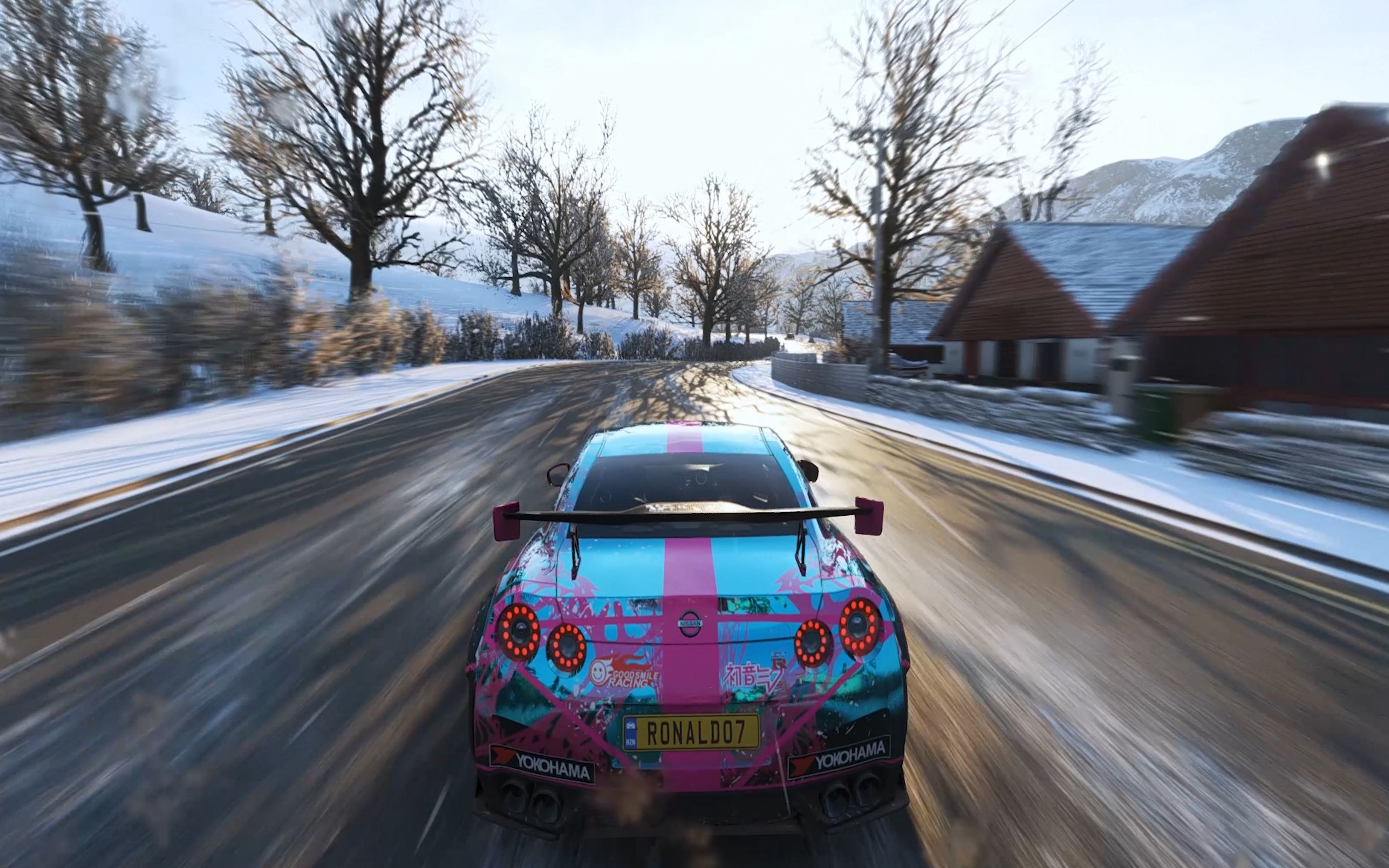 4k21:9|超越极端画质下的冬季驾驶,满屏幕的寒意