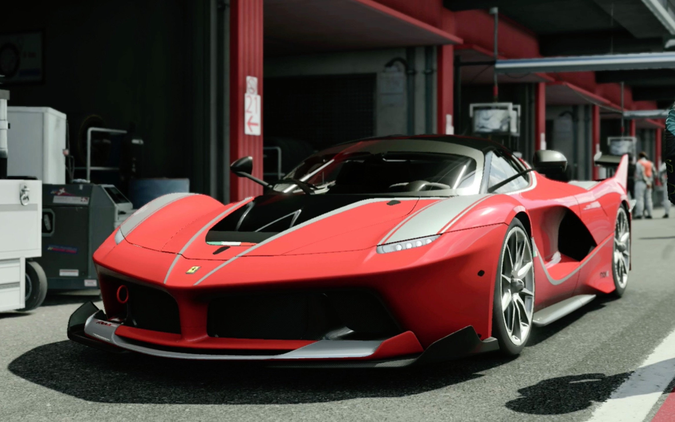 【虎虎】极限竞速7 马王法拉利fxxk决战加泰罗尼亚 顶级超跑圈速对决