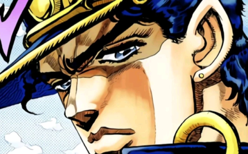 漫画里的空条承太郎