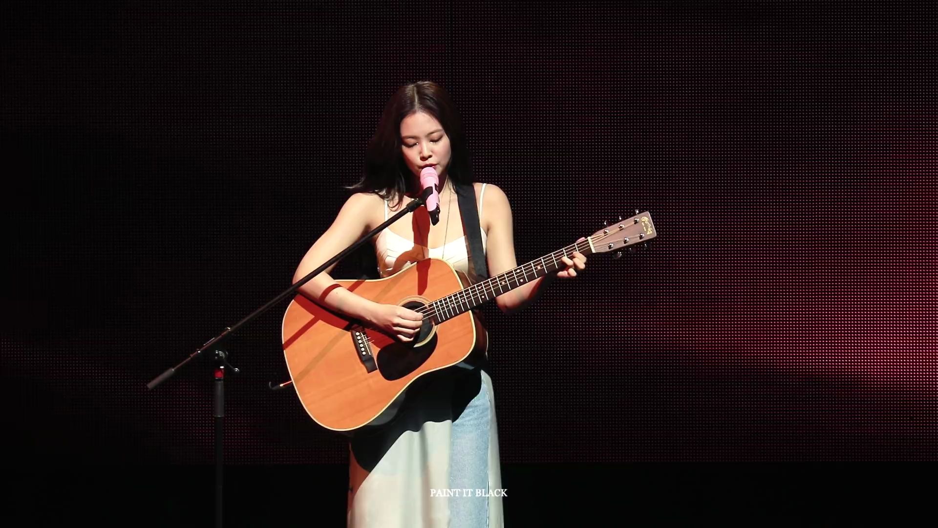 【jennie】best part 超超清1080p!妮妮自弹自唱!