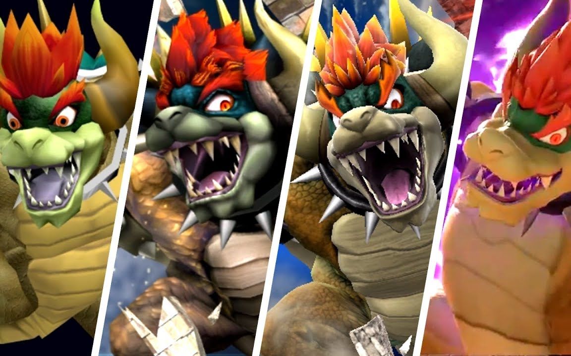 任天堂明星大乱斗之巨兽库巴巨兽酷霸王进化史20012018搬运