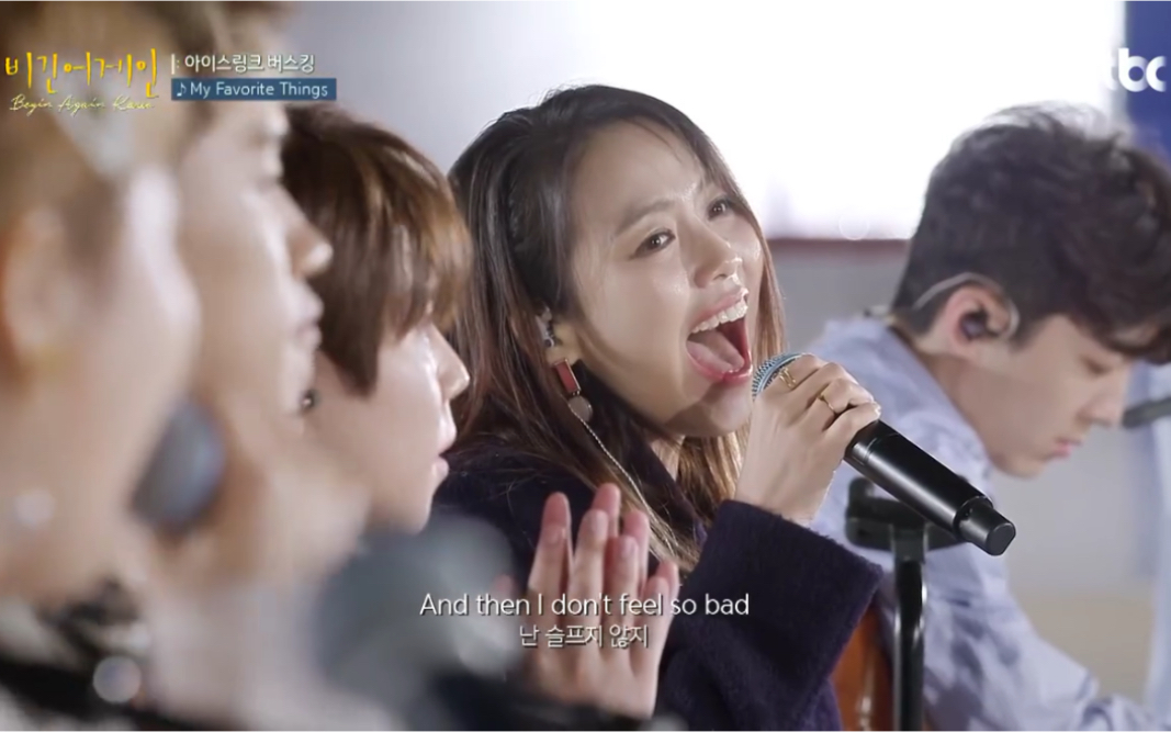 beginagain4素香李秀贤精彩合唱音乐之声插曲myfavoritethings